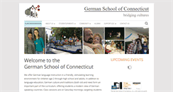 Desktop Screenshot of germanschoolct.org
